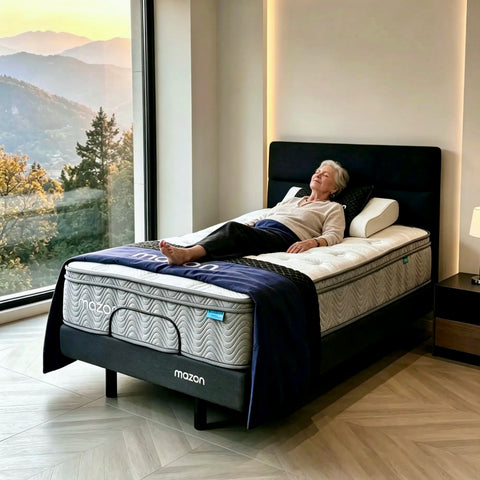 Mazon Motion Adjustable Bed Combo With S3Gel Mattress