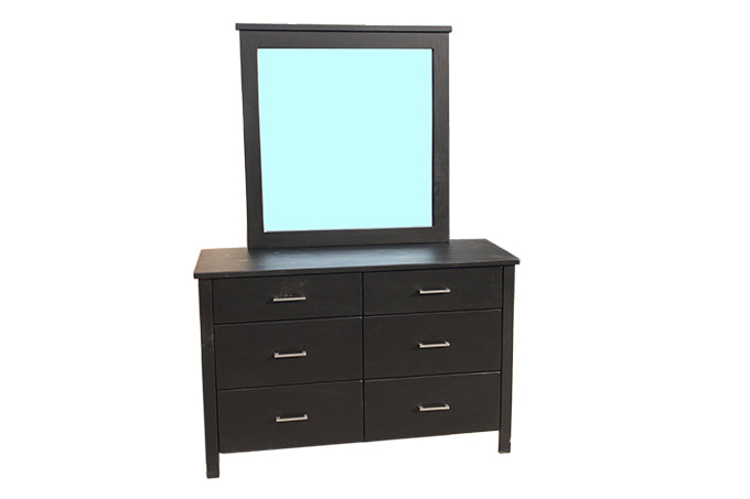 Tania Dresser & Mirror -Black