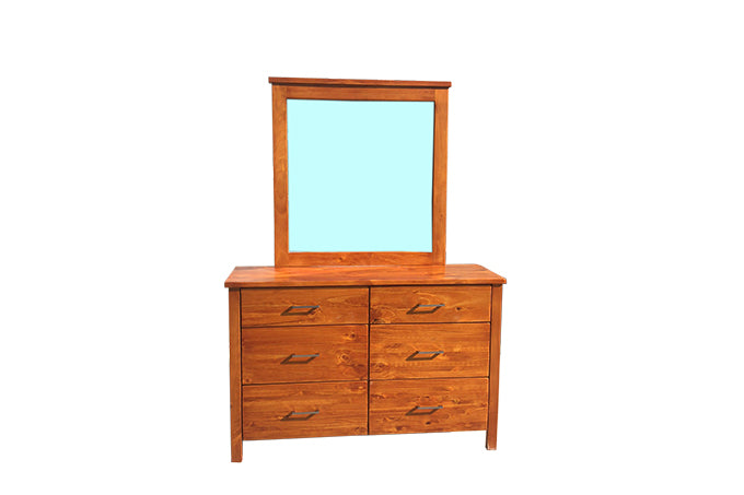 Tania Dresser & Mirror-Pine