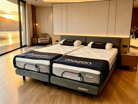 Mazon Motion Adjustable Bed Combo With Align Mattress