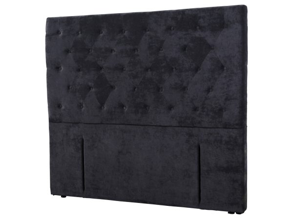 Evon Headboard-Dark Grey